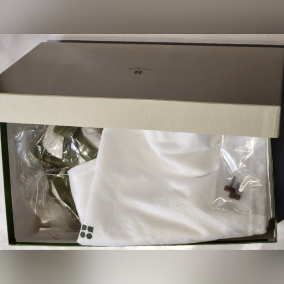 Kate Spade open toe heels (Moss Green /6M) Suade, Made in Italy, gently used - Picture 10 of 14